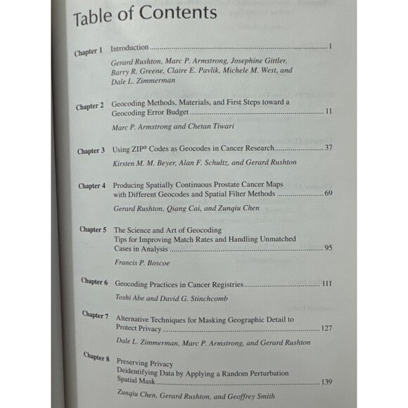 Geocoding Health Data Use of Geographic Codes Cancer Prevention Control Research - Picture 3 of 12